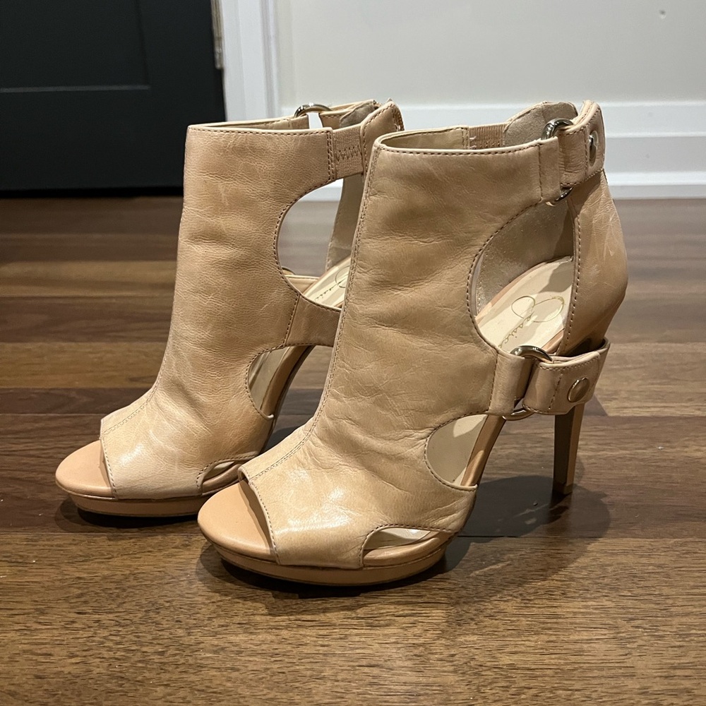 Women's Jessica Simpson Peep-Toe Heels